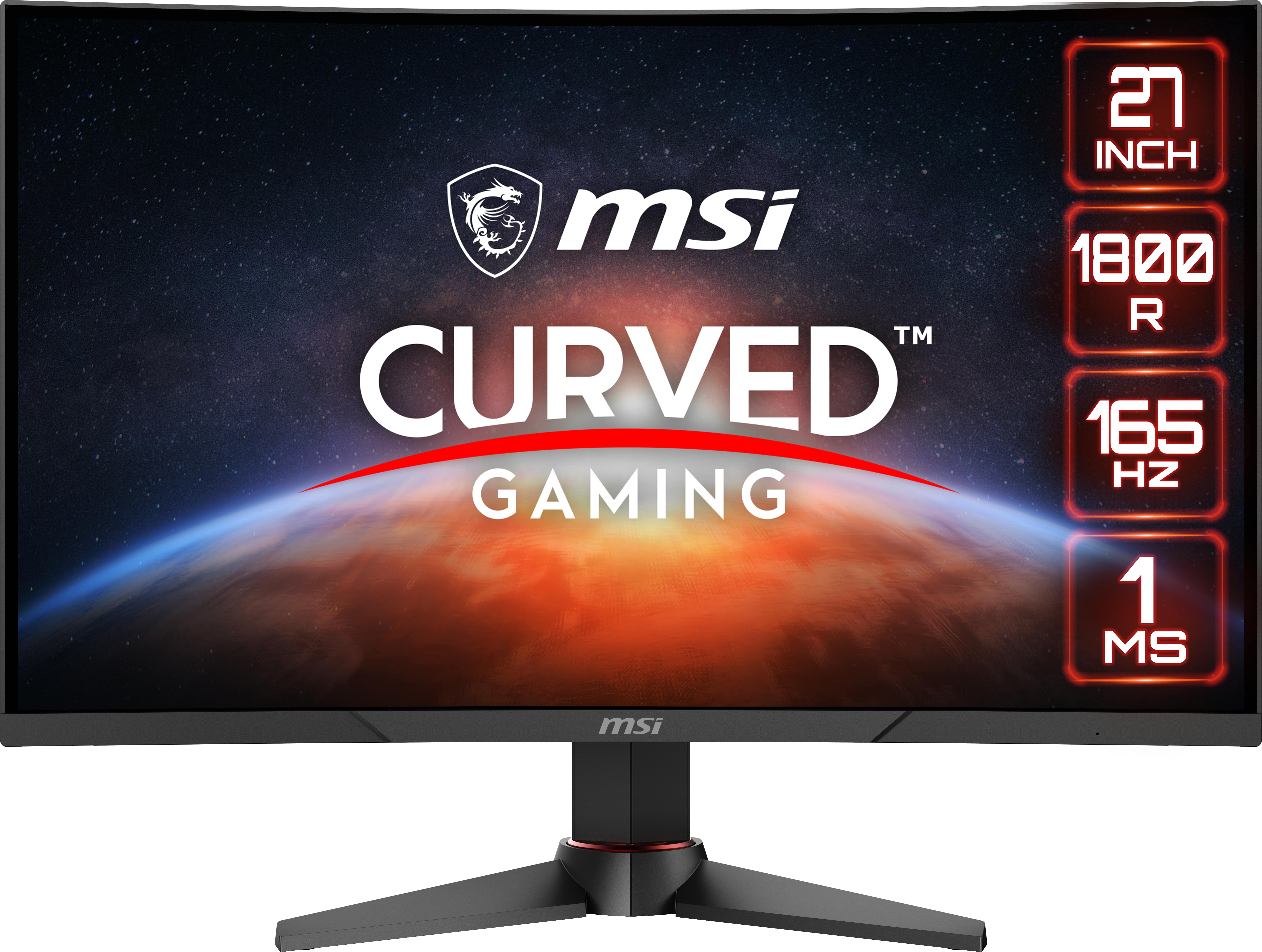 MSI Optix MAG270VC2 27" FHD Curved Gaming Monitor, 165Hz, Wi